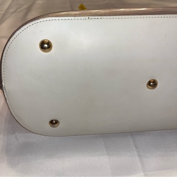 ❌SOLD❌  Louis Vuitton Epi Plage Clear Vinyl PVC & White Leather Tote Large - Picture 11 of 17